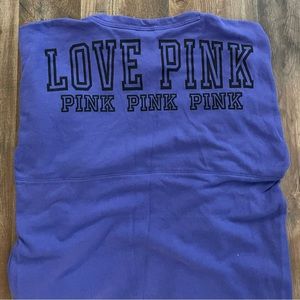 PINK Long-sleeve Sweatshirt (purple)